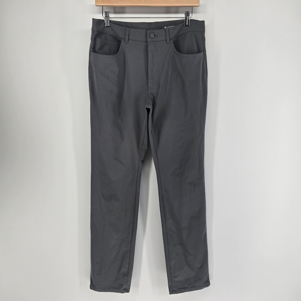 G/FORE Golf Pants Men 32/32 (32x30) Gray 5-Pocket Performance Technical Trousers